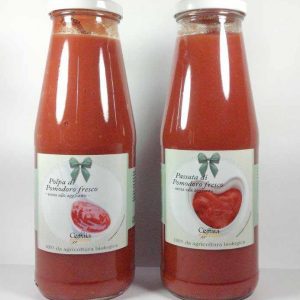 Sauces tomates Bio Bouteilles