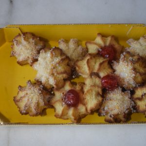 pan di coco con ciglia