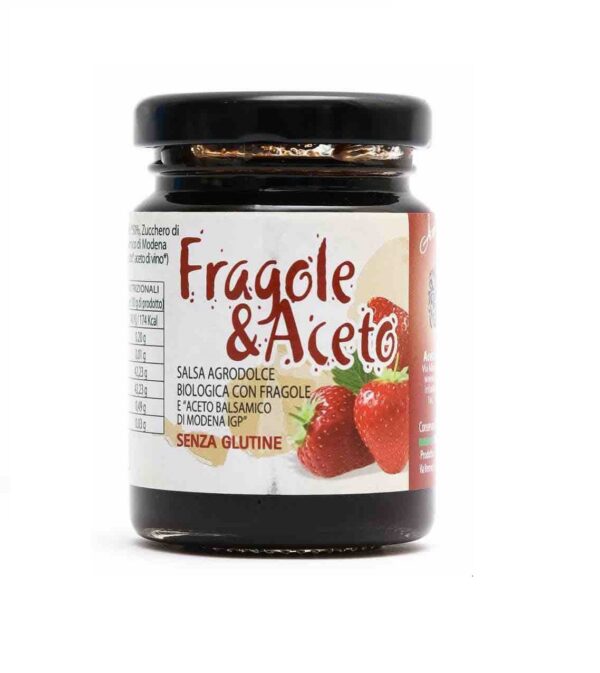 Sauce aigredouce Bio Fraise au Balsamique