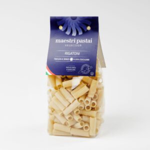 Rigatoni tréfilées au bronze