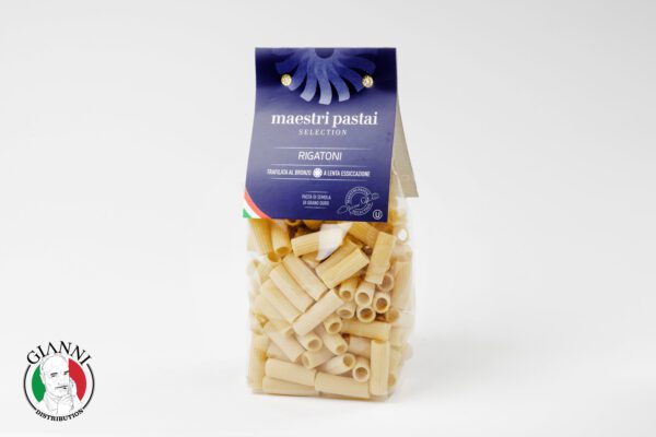 Rigatoni tréfilées au bronze